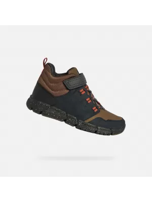 Chlapecké kotníkové boty GEOX FLEXYPER BOY B ABX J949XA032FUC0948 ČERNÁ
