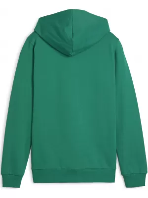 Dětská mikina PUMA TEAMGOAL CASUALS HOODY JR 658619_05 SPORT GREEN/PUMA WHITE