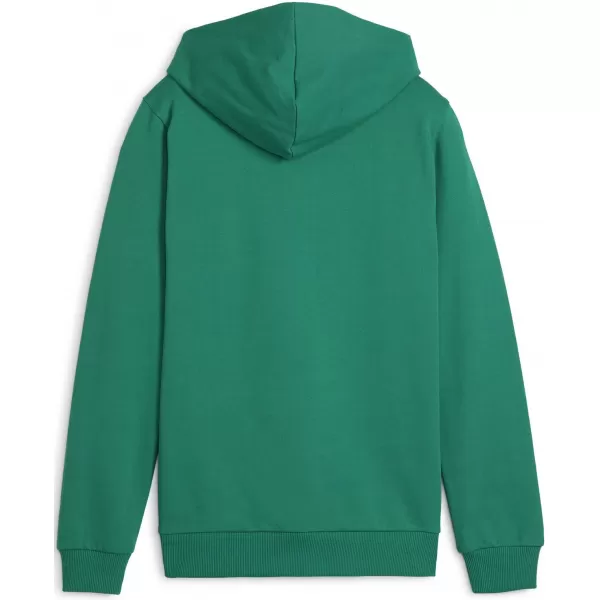  Dětská mikina PUMA TEAMGOAL CASUALS HOODY JR 658619_05 SPORT GREEN/PUMA WHITE 