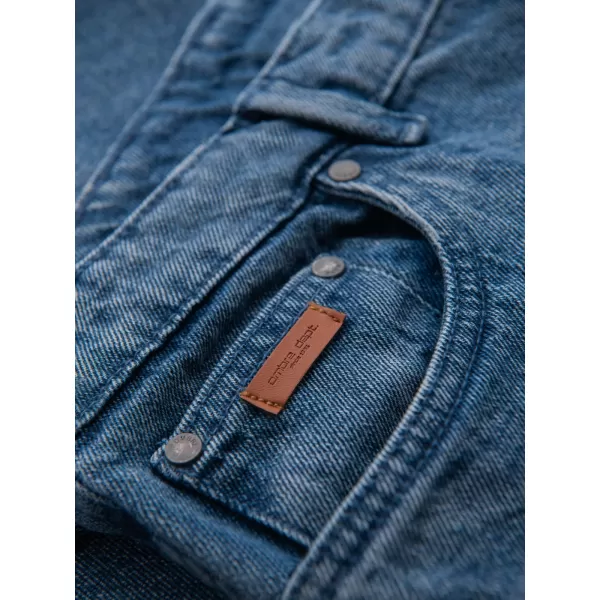  Pánské kalhoty OMBRE OM-PADP-0250 BLUE 