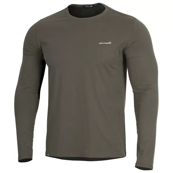  Pánské triko PENTAGON AGERON 2.0 LONG ARM SHIRT K09029 BROWN GREY 