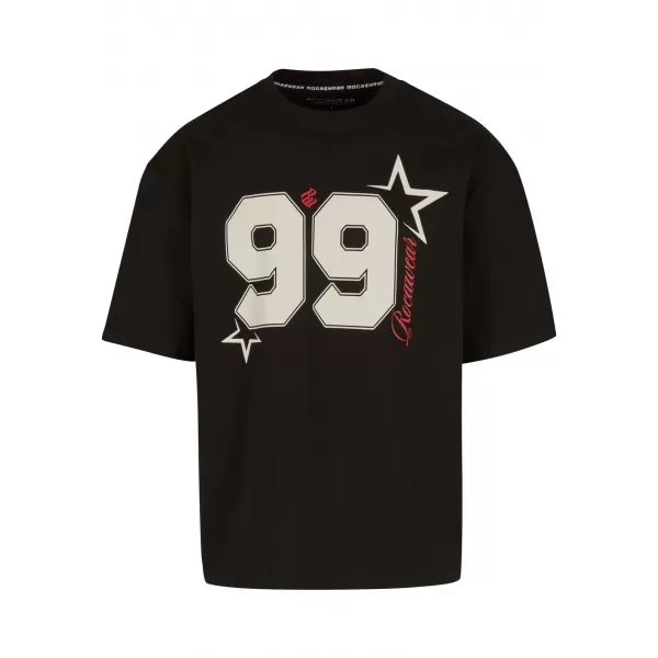  Pánské triko ROCAWEAR RWTS112 JET BLACK 