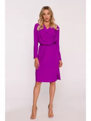 Dámské šaty STYLOVE S428 LAVENDER