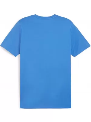 Pánské triko PUMA TEAMGOAL CASUALS TEE 658615_02 IGNITE BLUE/PUMA WHITE
