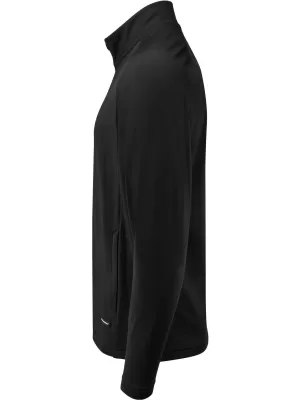 Pánská fleecová mikina CUTTER & BUCK | ADAPT FZ JACKET MEN BLACK