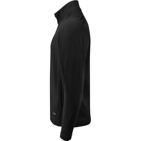 Pánská fleecová mikina CUTTER & BUCK | ADAPT FZ JACKET MEN BLACK 