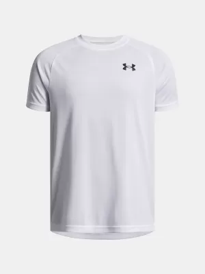 Chlapecké triko UNDER ARMOUR UA TECH 2.0 SS 1363284-100 BÍLÁ