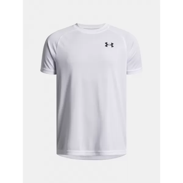  Chlapecké triko UNDER ARMOUR UA TECH 2.0 SS 1363284-100 BÍLÁ 