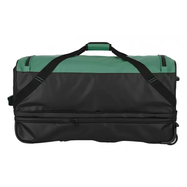 Taška TRAVELITE BASICS WHEELED DUFFLE EXP. BLACK/GREEN 