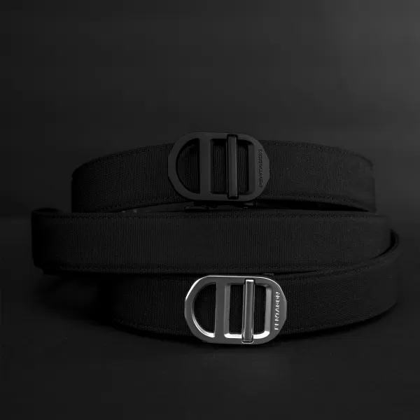  Pásek PENTAGON CHUCK RATCHET BELT STL K17105 BLACK 