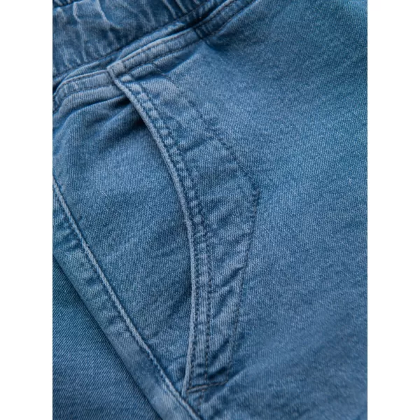  Pánské kraťasy OMBRE OM-SRDS-0161 LIGHT BLUE 