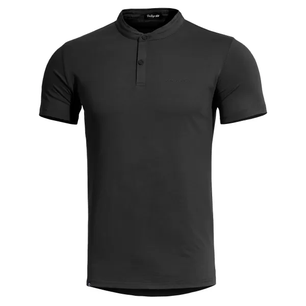  Triko PENTAGON ROMEO 2.0 HENLEY T-SHIRT K09050 BLACK 