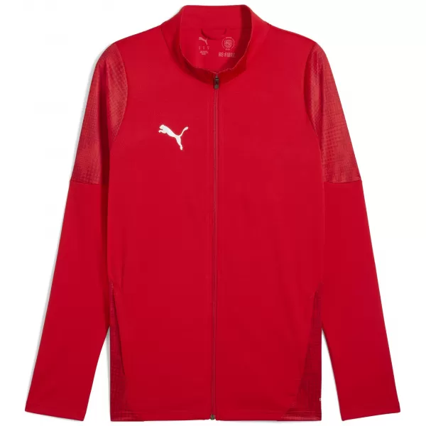  Pánská bunda PUMA TEAMCUP TRAINING JACKET 659165_01 PUMA RED/PUMA SILVER 