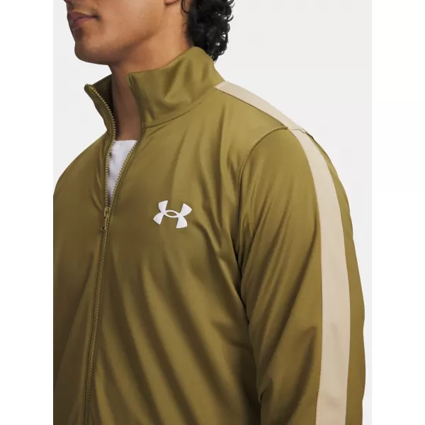  Pánská souprava UNDER ARMOUR UA RIVAL KNIT TRACK SUIT zelená 