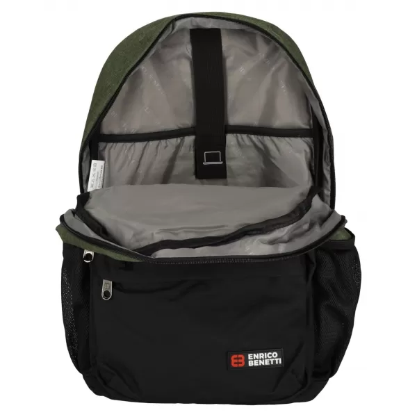  Batoh ENRICO BENETTI HAMBURG NOTEBOOK BACKPACK 23 L OLIVE 