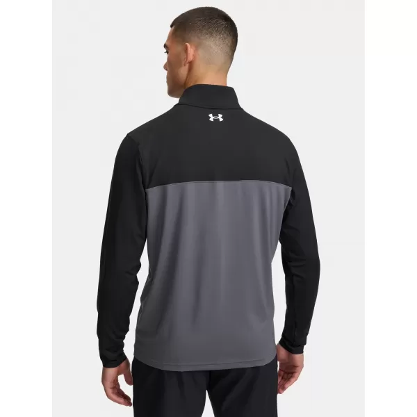  Pánská mikina UNDER ARMOUR UA T2G 1/4 ZIP 1389878-002 ČERNÁ 