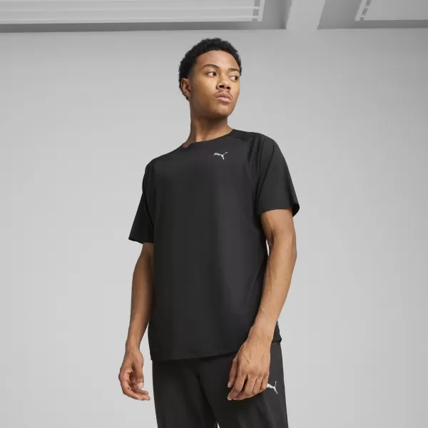  Pánské triko PUMA M RUN CLOUDSPUN TEE 52662901 PUMA BLACK 
