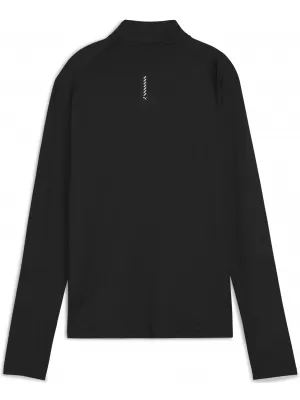 Dámské triko PUMA W RUN VELOCITY CLOUDSPUN 1/4 ZIP 52665001 PUMA BLACK