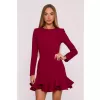 Dámské šaty MOE M880 MAROON