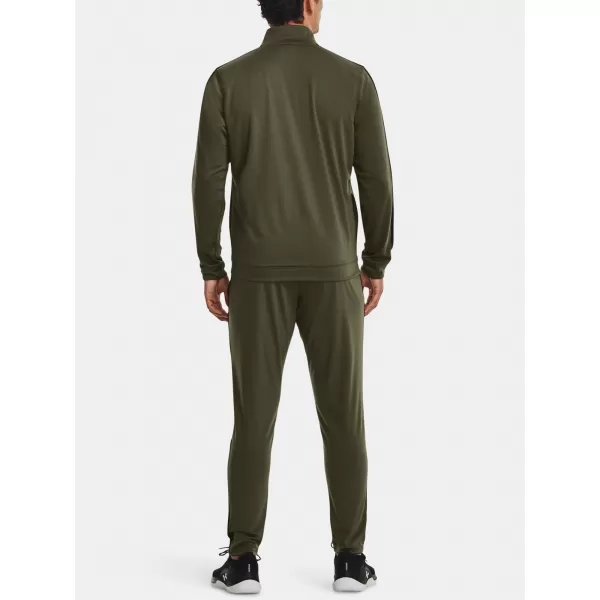  Pánská souprava UNDER ARMOUR UA KNIT TRACK SUIT 1357139-390 ZELENÁ 