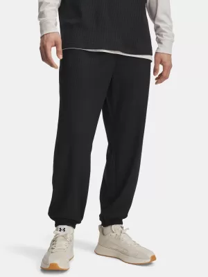 Pánské tepláky UNDER ARMOUR UA RIVAL WAFFLE JOGGER 1385932-001 ČERNÁ