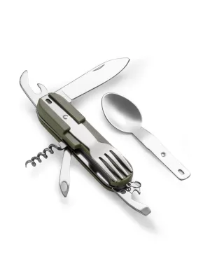Příbor PENTAGON OLAF CAMPING UTENSILS D19005 OLIVE GREEN