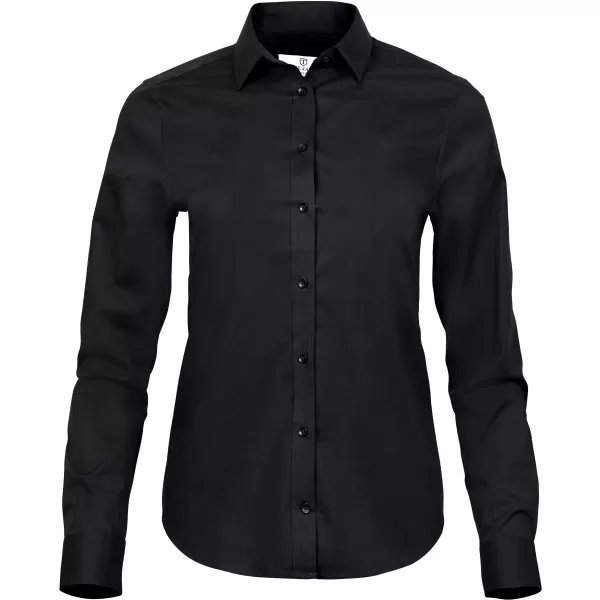  Dámská košile Tee Jays | TJ 4025 BLACK 