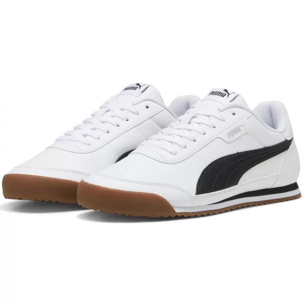  Pánské boty PUMA TURINO II 39745202 PUMA WHITE/PUMA BLACK/GRAY 
