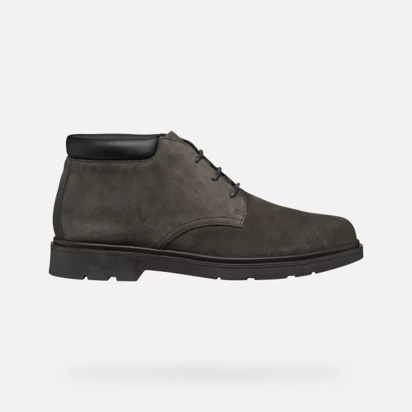  Pánské boty GEOX SPHERICA EC1 G006529 TMAVĚ ŠEDÁ 