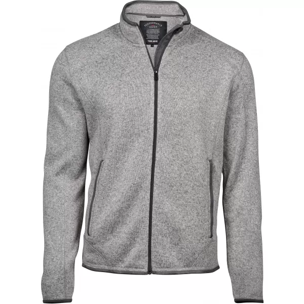  Pánská mikina Tee Jays | TJ 9615 GREY MELANGE 