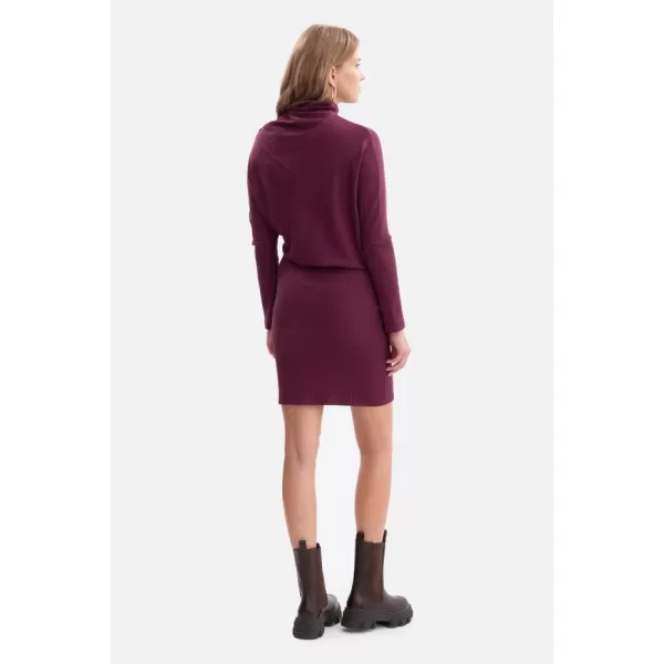  Dámské šaty BEWEAR B309 PLUM 