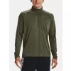 Pánské triko UNDER ARMOUR UA TECH 2.0 1/2 ZIP 1328495-392 ZELENÁ