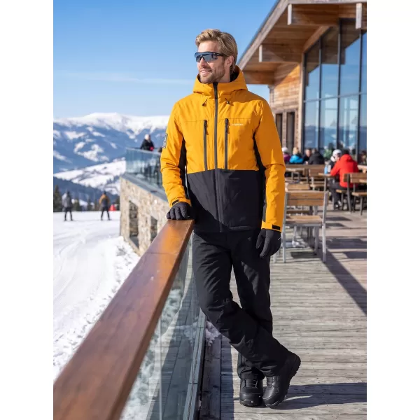  Pánská zimní bunda ALTISPORT GALLANT HOŘČICOVÁ 