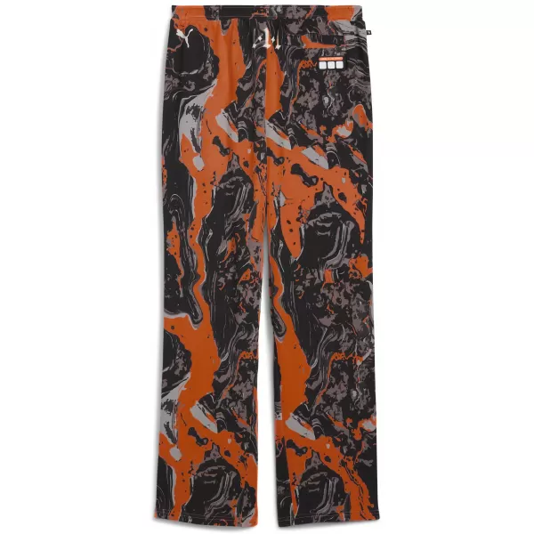  Pánské tepláky PUMA LAFRANCE HEEM ERA SWEAT 63247201 ORANGE GLO/AOP 