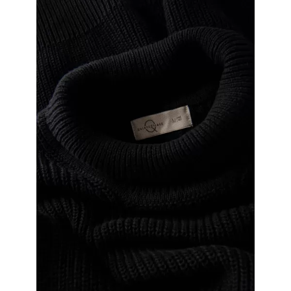  Pánský svetr OMBRE OM-SWTN-0162 BLACK 