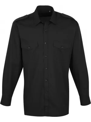 Pánská košile Premier | PR 210 BLACK