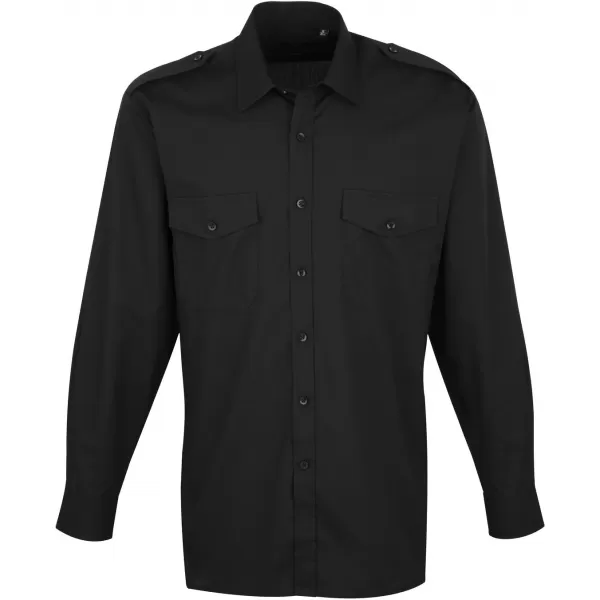  Pánská košile Premier | PR 210 BLACK 