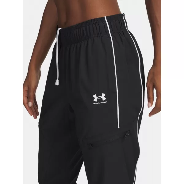  Dámské sportovní kalhoty UNDER ARMOUR UA W CHALLENGER WARMUP PANTS 6004076-001 ČERNÁ 