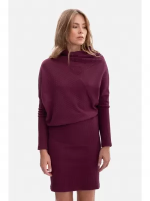 Dámské šaty BEWEAR B309 PLUM