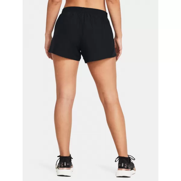  Dámské kraťasy UNDER ARMOUR UA FLY BY 3'' SHORTS 1382438-001 ČERNÁ 