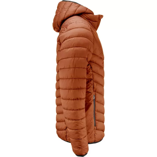  Pánská prošívaná bunda CUTTER & BUCK | MOUNT ADAMS JACKET MEN ORANGE RUST 