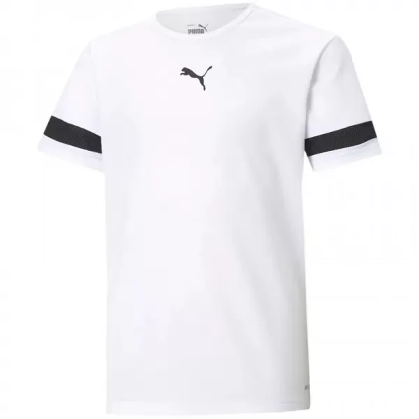  Dětský dres PUMA FASTPLAY JSY V JR STRIPES3 60588601 PUMA WHITE 
