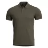 Pánské triko s límečkem PENTAGON MOTH PIQUET POLO SHIRT K09047 BROWN GREY