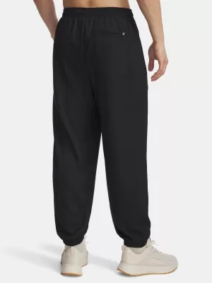 Pánské tepláky UNDER ARMOUR UA RIVAL WAFFLE JOGGER 1385932-001 ČERNÁ