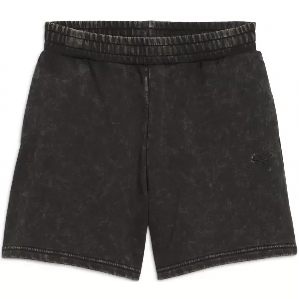  Dámské kraťasy PUMA ESS ELEVATED WASH HIGH-WAIST SHORTS 5" TR 68810501 PUMA BLACK 