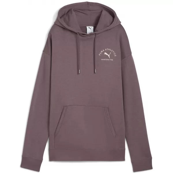  Dámská mikina PUMA CLASS RELAXED HOODIE 68813288 RAISIN 
