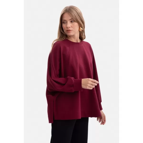  Dámská mikina BEWEAR B306 BURGUNDY 