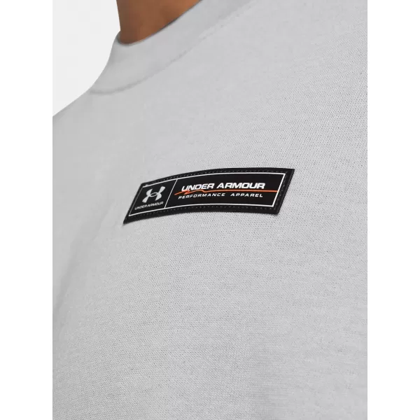  Pánské triko UNDER ARMOUR UA HW ARMOUR LABEL SS 1382831-011 ŠEDÁ 