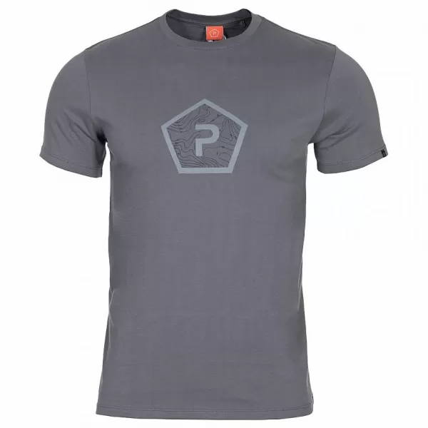  Pánské triko PENTAGON PENTAGON SHAPE K09012 WOLF/GREY 