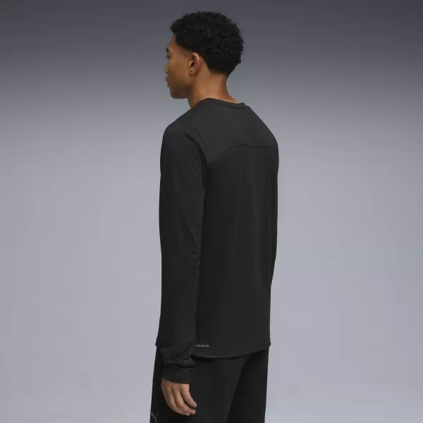 Pánské triko PUMA M CLOUDSPUN LS TEE 52759101 PUMA BLACK 